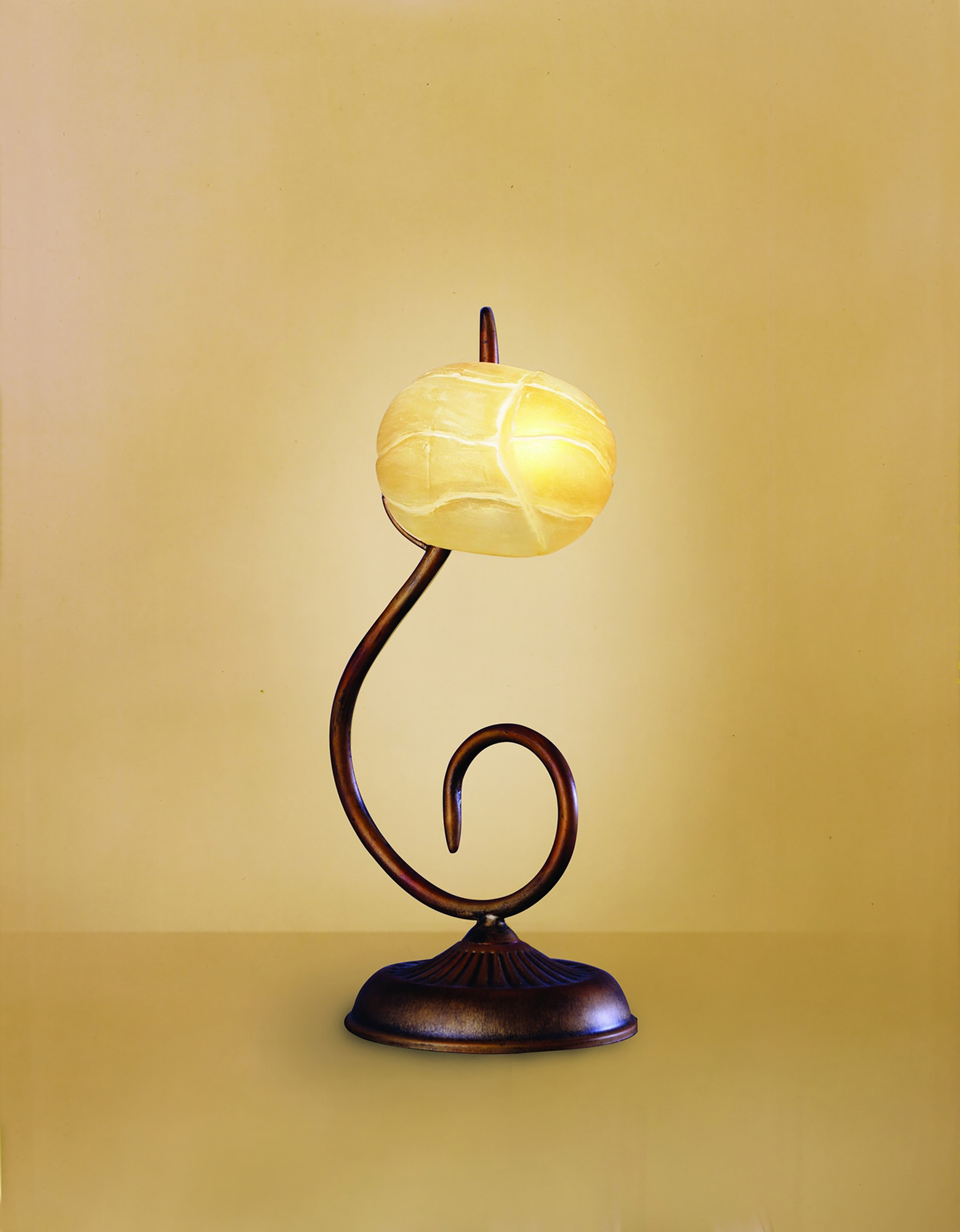 Wave Table Lamps Mantra Armed Table Lamps